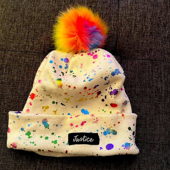 Justice Accessories - Justice Pom Pom hat